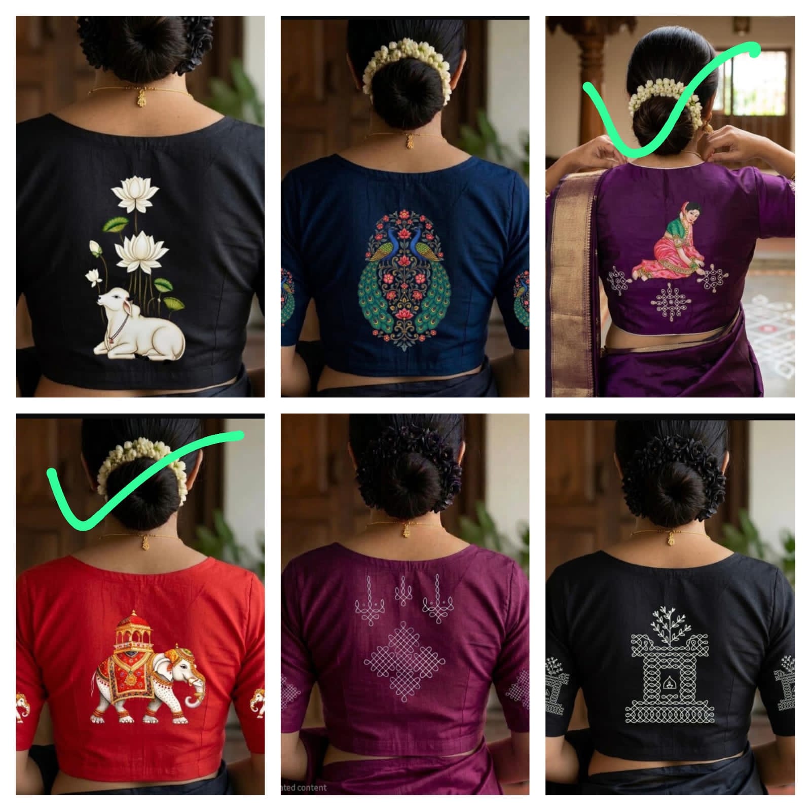 Streachable Blouses — Blouses